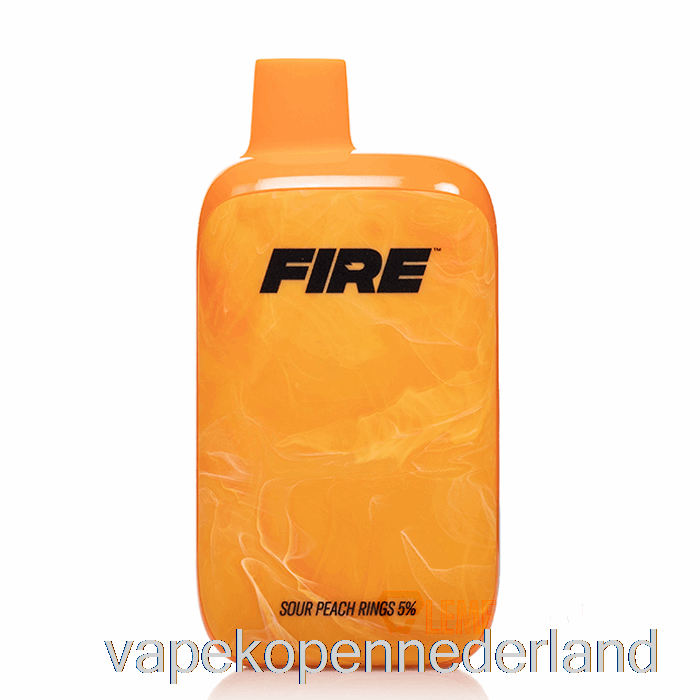 Vape Nederland Fire Boost 12000 Wegwerp Zure Perzikringen